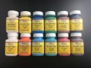 Fiebing`s Acrylfarben 11er Pack plus Resolene Versiegler